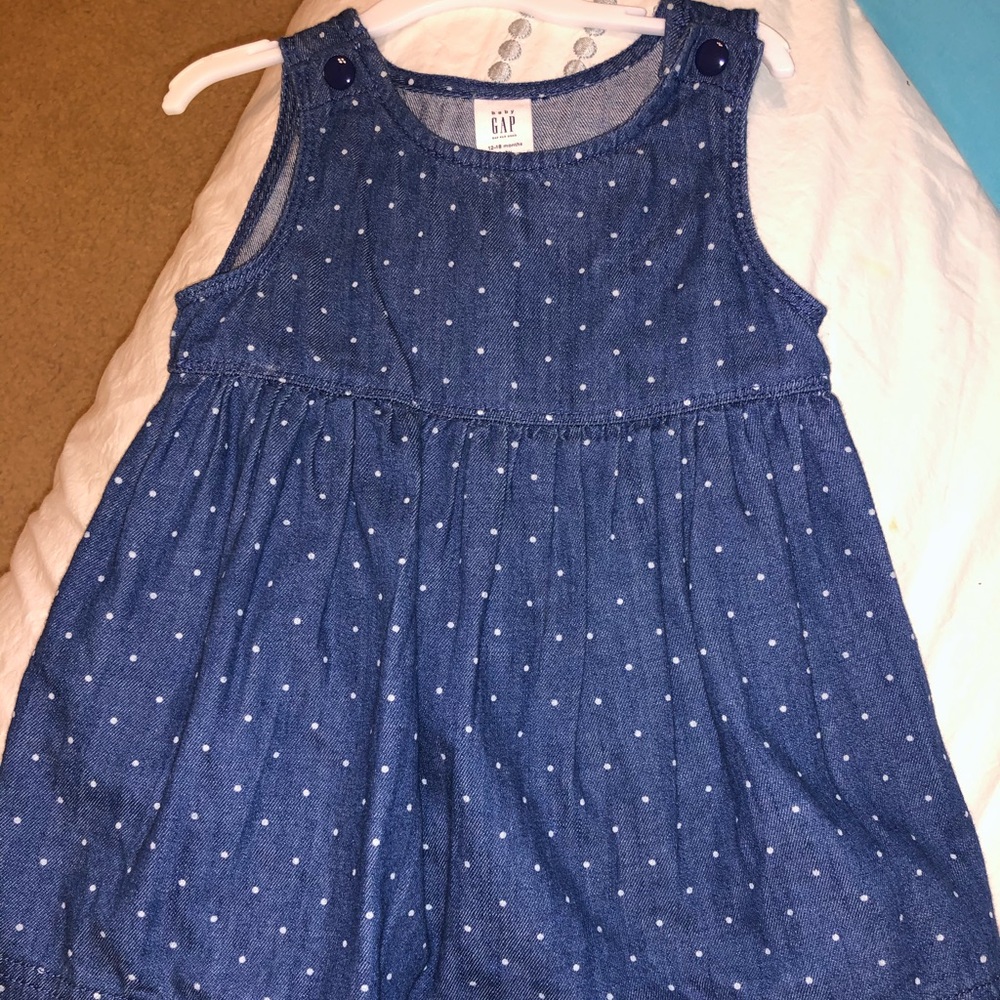 Jean dress Baby Gap size 12-18 months.